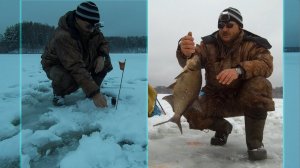 КРУПНЫЙ ЛЕЩ и щуки! Зимняя рыбалка с ночёвкой - 2