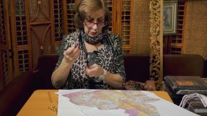 Вышивка крестом "Боярышня за чаем"