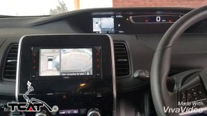 Nissan Serena C27 360˚ View enhancement on Original Clarion Headunit