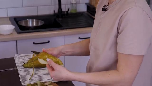 Вкусный шоколадный пирог с Грушами и Франжипаном