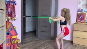 Тренировка с резиной для борцов