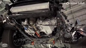 2019 Honda Breeze driver-side small overlap C-IASI crash test