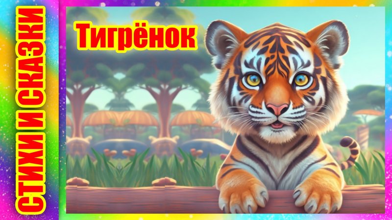 Короткий стишок Тигрёнок С. Маршак