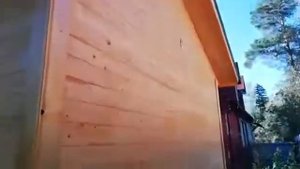 Красивый хозблок с двухскатной крышей 3х2,3м