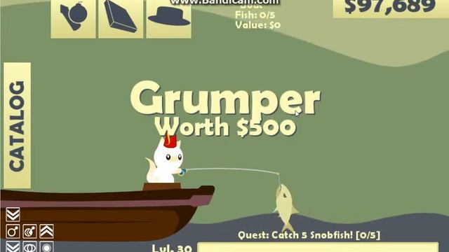 обзор игры Cat goes fish смотреть онлайн