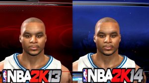 NBA 2K13 and NBA 2K14 Face Comparison @2KSports @Ronnie2K @LD2K