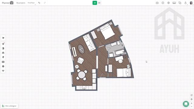 How to Make a PDF Floor Plan in Planner 5D | Tutorial by Ayuh смотреть онлайн
