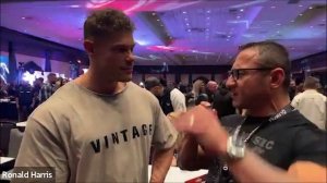 Wesley Vissers Interviewed by Ron Harris at the 2022 Olympia Meet & Greet