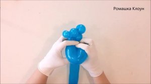 БЕГЕМОТ из воздушного шарика Hippo Balloon Animal DIY