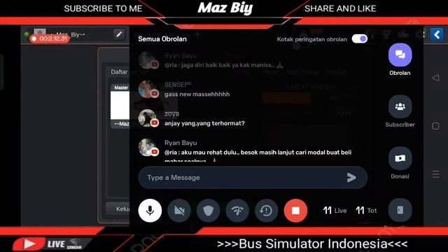 ?LIVE MABAR BUSSID V4.1.1 NGALONG ? ? ? KUY || SINYAL RUWET!!!