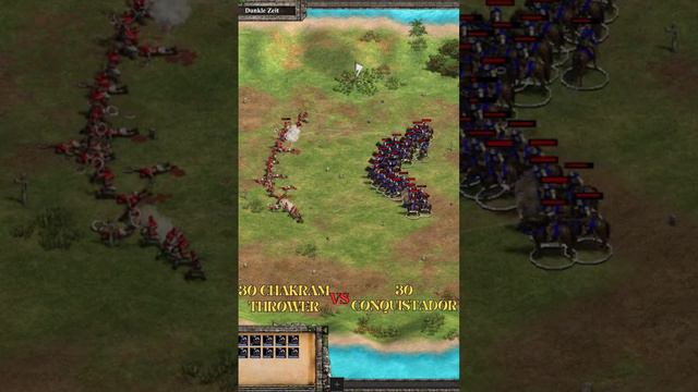 30 CHAKRAM THROWER - 30 CONQUISTADOR  - Age of Empires 2 Definitive Edition #aoe2 #aoe2de