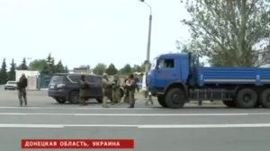 Донецк. (24.05.2014) Украинская армия убивает своих. Карловка