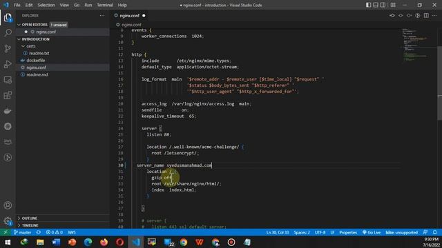 How to utilize docker containers to host your website and Certbot domain validation on AWS смотреть онлайн