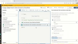 Automation Anywhere A360 - Copy Data From One Excel to Another Excel