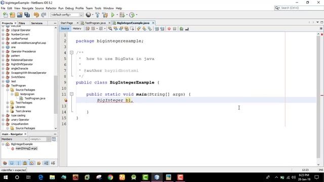how to use BigInteger or BigDecimal in java смотреть онлайн