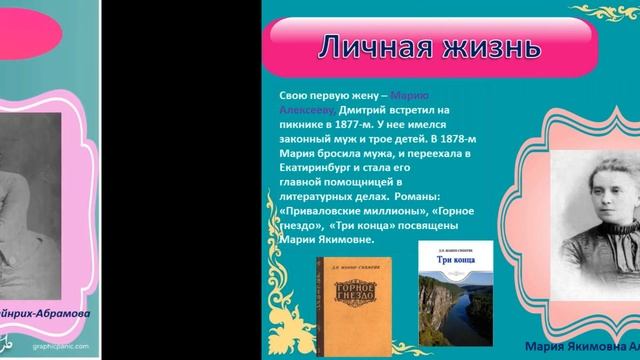 170 лет со дня рождения русского писателя и драматурга Дмитрия Наркисовича Мамина-Сибиряка смотреть онлайн