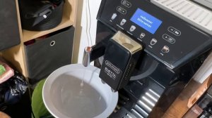 Erste Inbetriebnahme De'Longhi Eletta Evo ECAM 46.860. Delonghi Kaffeevollautomat Erstinbetriebnahm