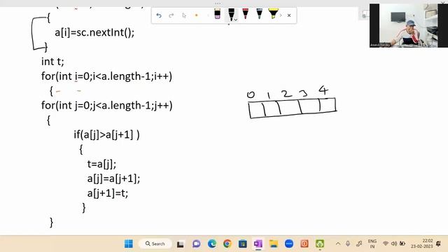 Bubble Sort  in Java