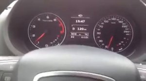 Ауди А3 низкие обороты относительно скорости и передачи