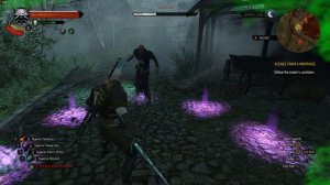 Level 27 Geralt with Enchanced Griffin Armor vs Caretaker Sign Build Death March! Witcher 3 Next Ge