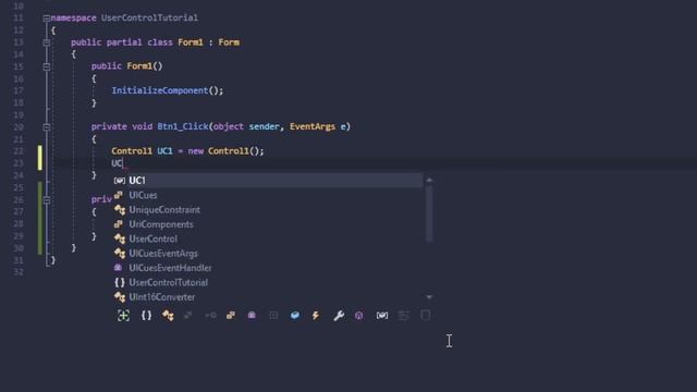 Work with C# UserControls! Tutorial