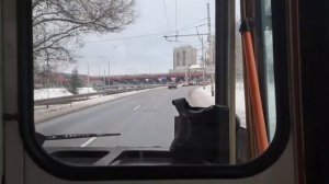 Поездка на троллейбусе Шкода 14 тр по 6 маршруту