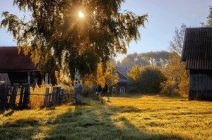 Жить в деревне...