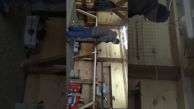 Складной рабочий стол в гараже. смотреть онлайн