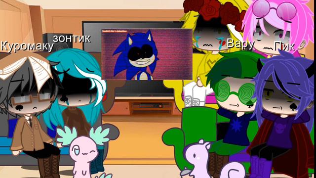 Реакция 13 карт на Соника.ехе (Gacha-club) 1/2 смотреть онлайн