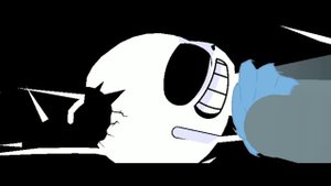 Dust Sans Last genocide vs Dusttrust sans/fight animation