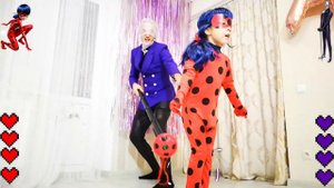 👸 Анна и папа - Леди Баг vs Бражник 🐞 Miraculous Ladybug vs Hawk Moth ᙙᙖ