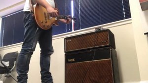 Dallas Rangemaster making the Vox AC30 speaker cloth flap