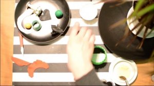 Простейшее новогоднее оформление  десерта! Пингвин! Легко и просто!