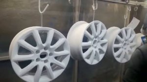 Как покрасить порошковой краской литые диски