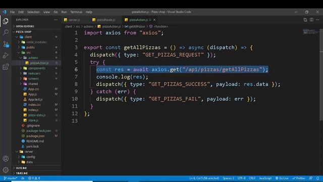 #17 Pizza Route & Node to React Connection | Mern Stack Tutorails(Hindi/Urdu) смотреть онлайн