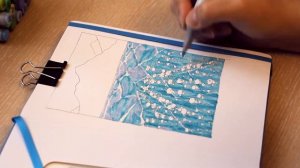 SPEED PAINTING / Рисуем БАЙКАЛ маркерами!