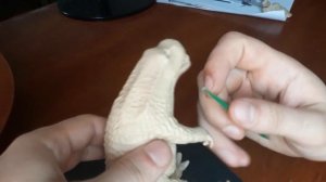 Годзилла лепка из пластилина