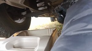 Замена масла авто на даче без ямы и подъемника, в полевых условиях