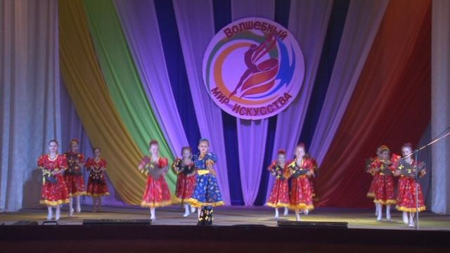 Народный танец "Валенки" Младшая группа