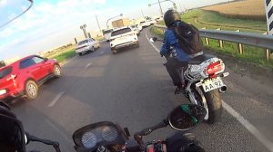 Hоnda cbr 900 VS Yamaha Diversion 600.