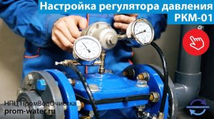 Настройка регулятора давления воды РКМ 01 от компании НПЦ ПромВодОчистка