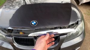 БМВ НОВЫЕ НОЗДРИ на БМВ 3 Е90 Как Снять Решетку Радиатора на БМВ
