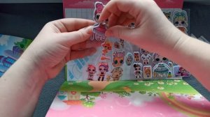 КУКЛЫ ЛОЛ/ LOL STICKERS review AliExpress/ СУПЕР НАБОР НАКЛЕЙКИ АЛИЭКСПРЕСС/ ОБЗОР/ СЮРПРИЗ ТВ