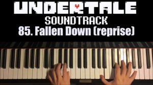 Undertale OST - 85. Fallen Down (reprise) (Piano Cover by Amosdoll)