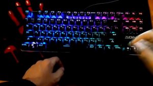 Лучшая бюджетная клавиатура 2020-2022 ZUOYA X51 RGB!