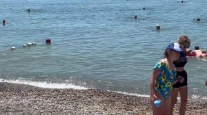 Пляж  Норникель, Архипо-Осиповка, короткий обзор июнь