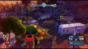 Plants vs Zombies Garden Warfare: Xbox 360,XBOX ONE - Multiplayer gameplay Comentado em português