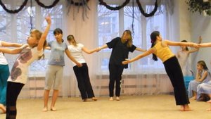 Дункановская студия, старшие группы, открытый урок, декабрь 2014