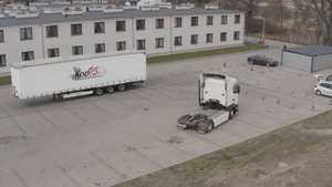Этапы сцепки - расцепки полуприцепа. Код 95 Познань Easy Work Polska