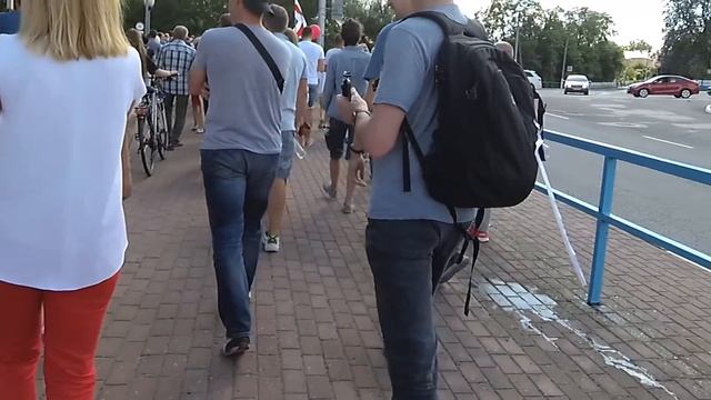 МОЗЫРЬ. ПОХОРОНЫ ДИКТАТУРЫ 16 августа.